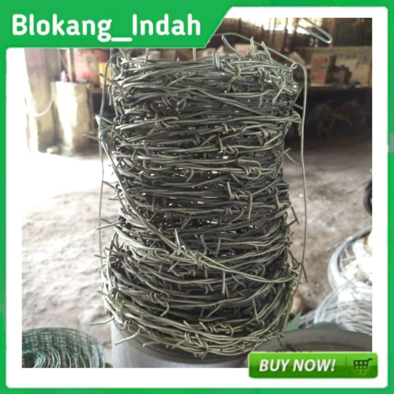 Kawat Duri Galvanis BWG 14  / Kawat Pagar Rumah Anti Maling