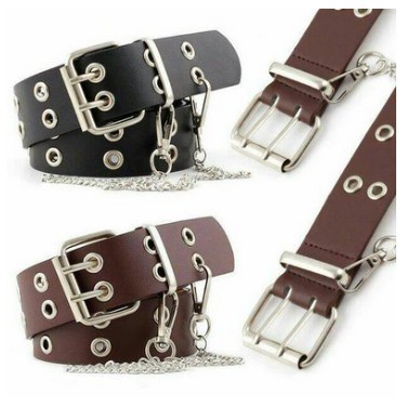 ✅Grosir Jam Senen - RING BELT KOREA LUBANG 2 TERBARU IKAT PINGGANG WANITA WOMEN BELT