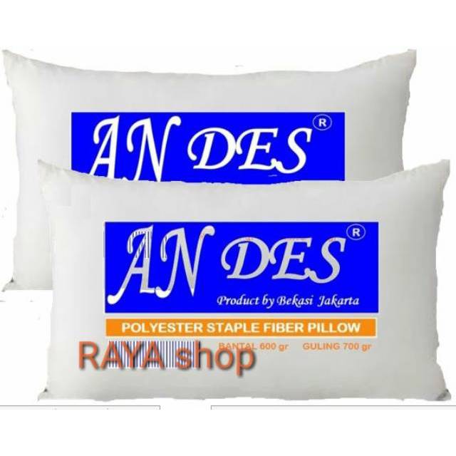 ANDES Bantal kepala super empuk dan sangat lembut