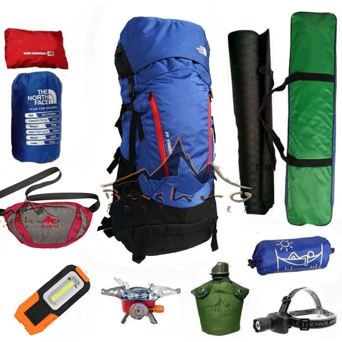 Paket Alat Camping, Paketan Alat Naik Gunung Lengkap (Paket D)