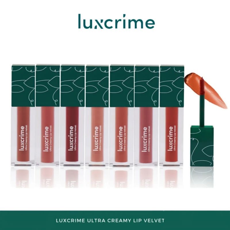 Luxcrime Ultra Creamy Lip Velvet Luxcrime Lip Velvet Luxcrime Lip Stick Luxcrime Lipstik Luxcrime Li