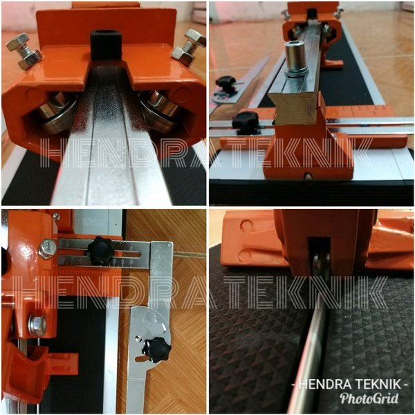 HIOSHI 1000mm Potong Keramik / Granite / Marble Cutter manual dorong