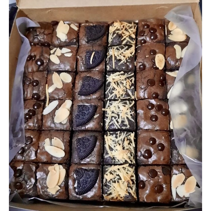 

Brownies fudgy