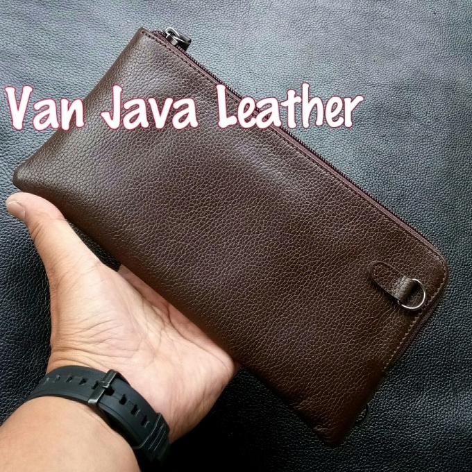 original-tas hp kulit selempang-pria-wanita-asli-dompet hp