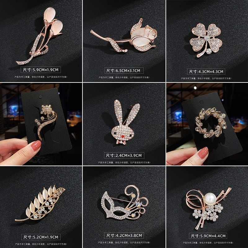 Bros BRG / Brooch / Bros Mewah / Bros Elegan / Bros Cantik / Bros Kekinian / Bros Simple / Bros VO