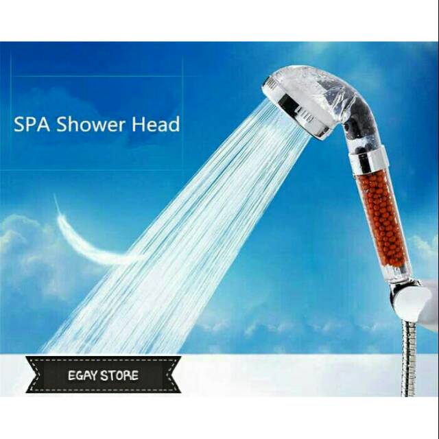 Shower Head For Baby / Kepala Shower Air Bayi Lembut Hemat Air Filter Mineral Ion - 6 - Terlaris