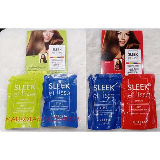 ILVASTO SMOOTHING SINERGIA SLEEK STRONG CURLY HAIR SACHET 1PASANG