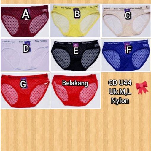 Celana Dalam cewek transparan CD U44