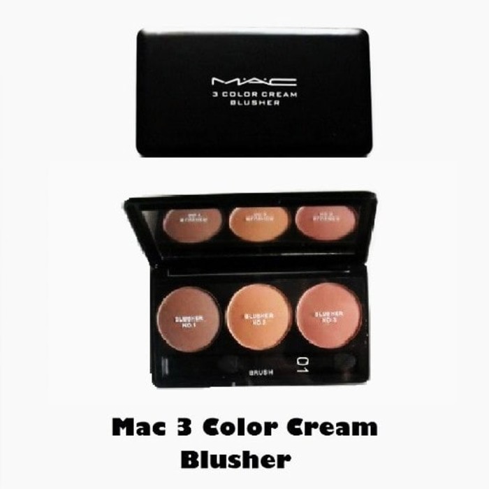 BLUSH ON 3 IN 1 3IN1 NAKED 5 3 COLOUR URBAN DECAY ISI 3 WARNA COLOR
