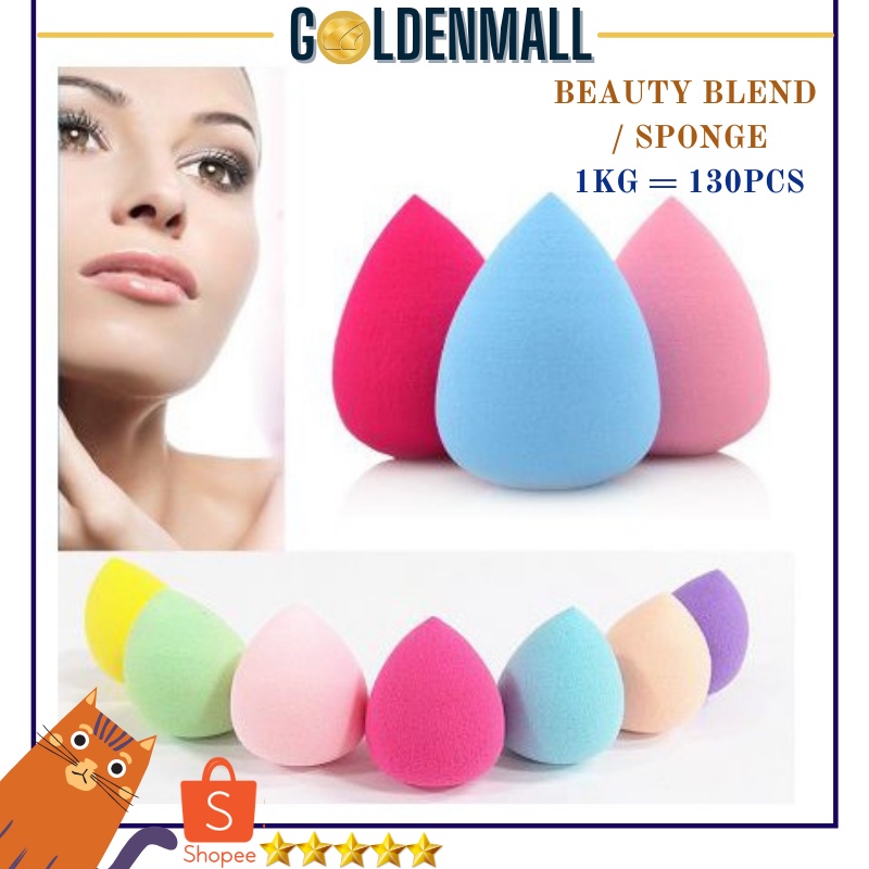 GM70/ 356 COD Beauty Sponge Alat Make Up Wanita Beauty Blending Spons Contouring [1KG=130PCS]