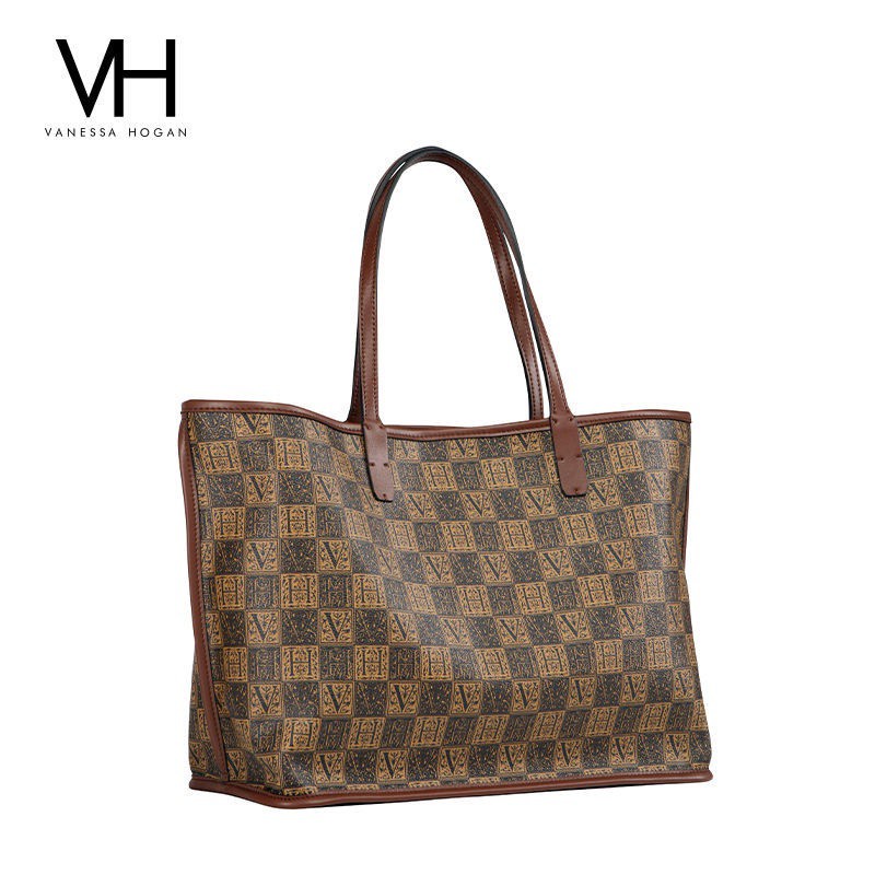 T10 VANESSA BRUNO ATHE Vh/Vanessa Hogan Bags New Pattern Cloth Letter Tote Large Capacity Totes 2008