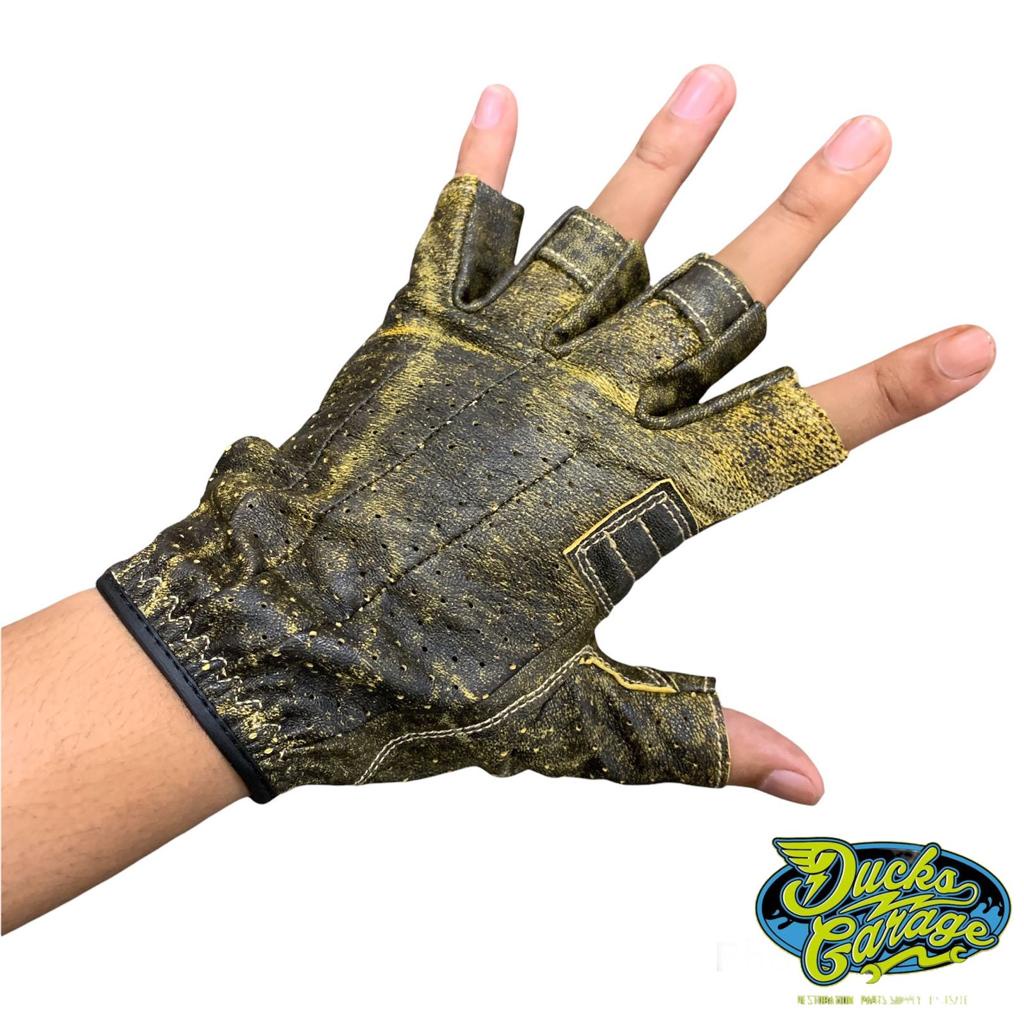 Sarung Tangan Gloves Motor 100% bahan Kulit Ducks Garage &quot;CHAPPO&quot;