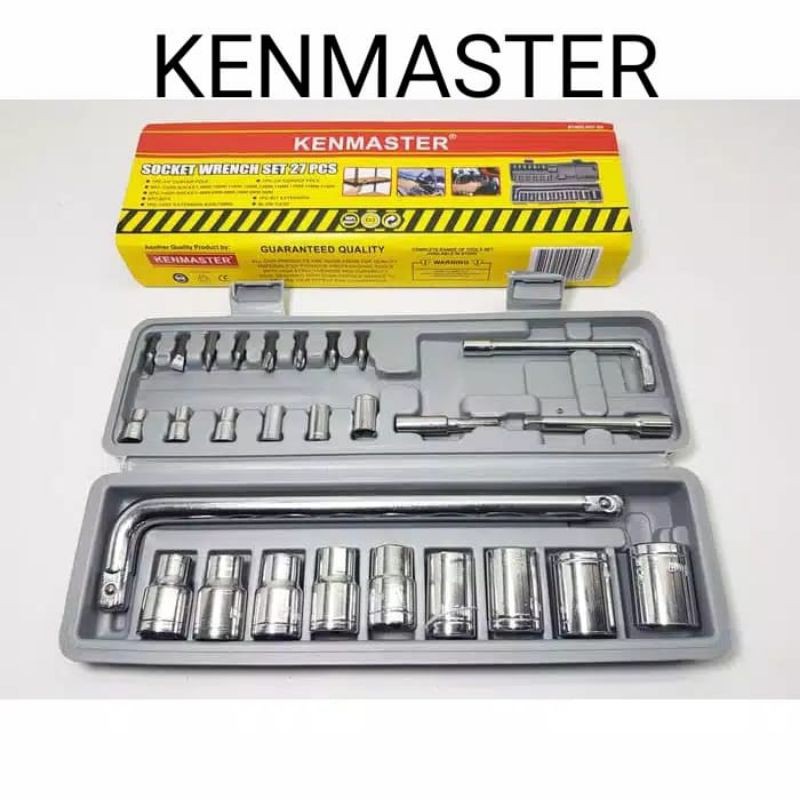 Kunci Socket wrench set 27pcs