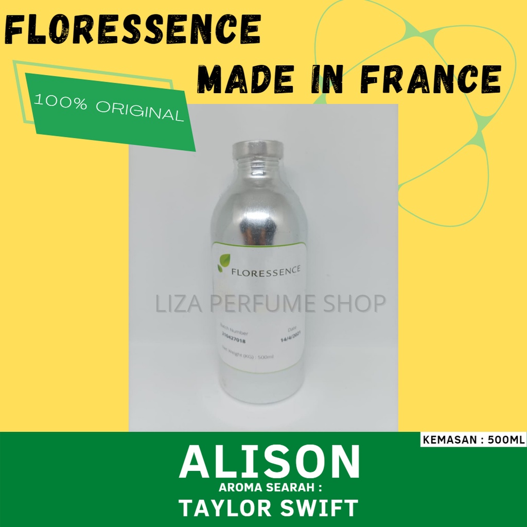 Bibit Parfum SEGEL TAYLOR SWIFT ( ALLISON ) By FLORESSENCE / Bibit Perfum Taylor Swift / Bibit Parfu