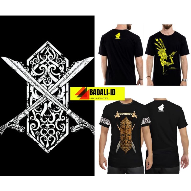 Baju Distro Dayak