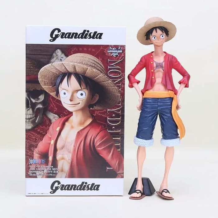 Action figure   One piece   Luffy Grandista