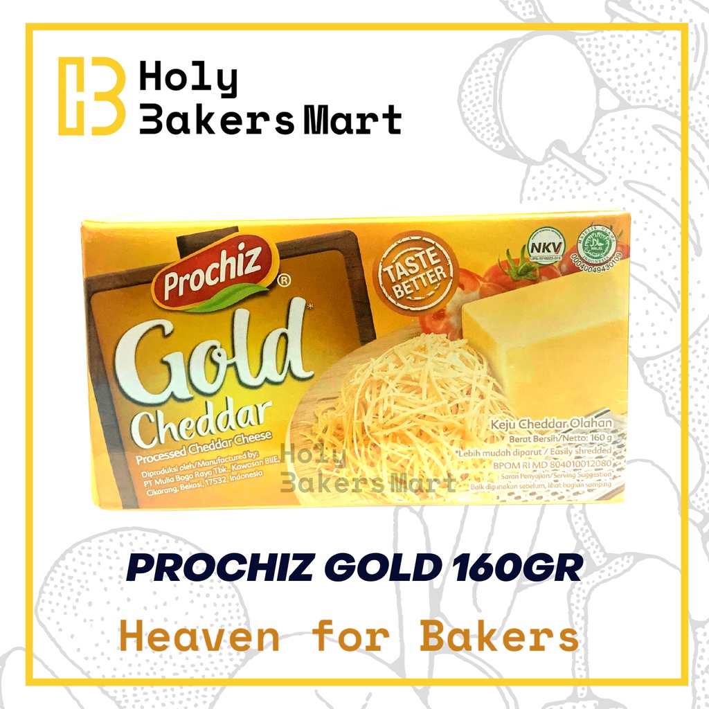 

Prochiz Gold 160GR / Keju Prochiz Gold 160GR / Prochiz Gold Cheddar 160GR / Keju Prochiz Gold Cheddar 160GR