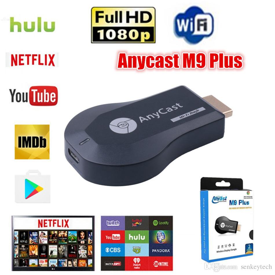 Wireless display dongle hdtv Anycast m9 plus airplay dlna miracast
