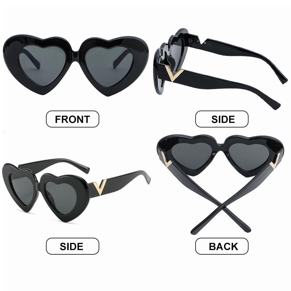 R-flower Sunglasses Untuk Wanita Pesta Pernikahan Perlindungan UV400 Cat Eye Sunglasses