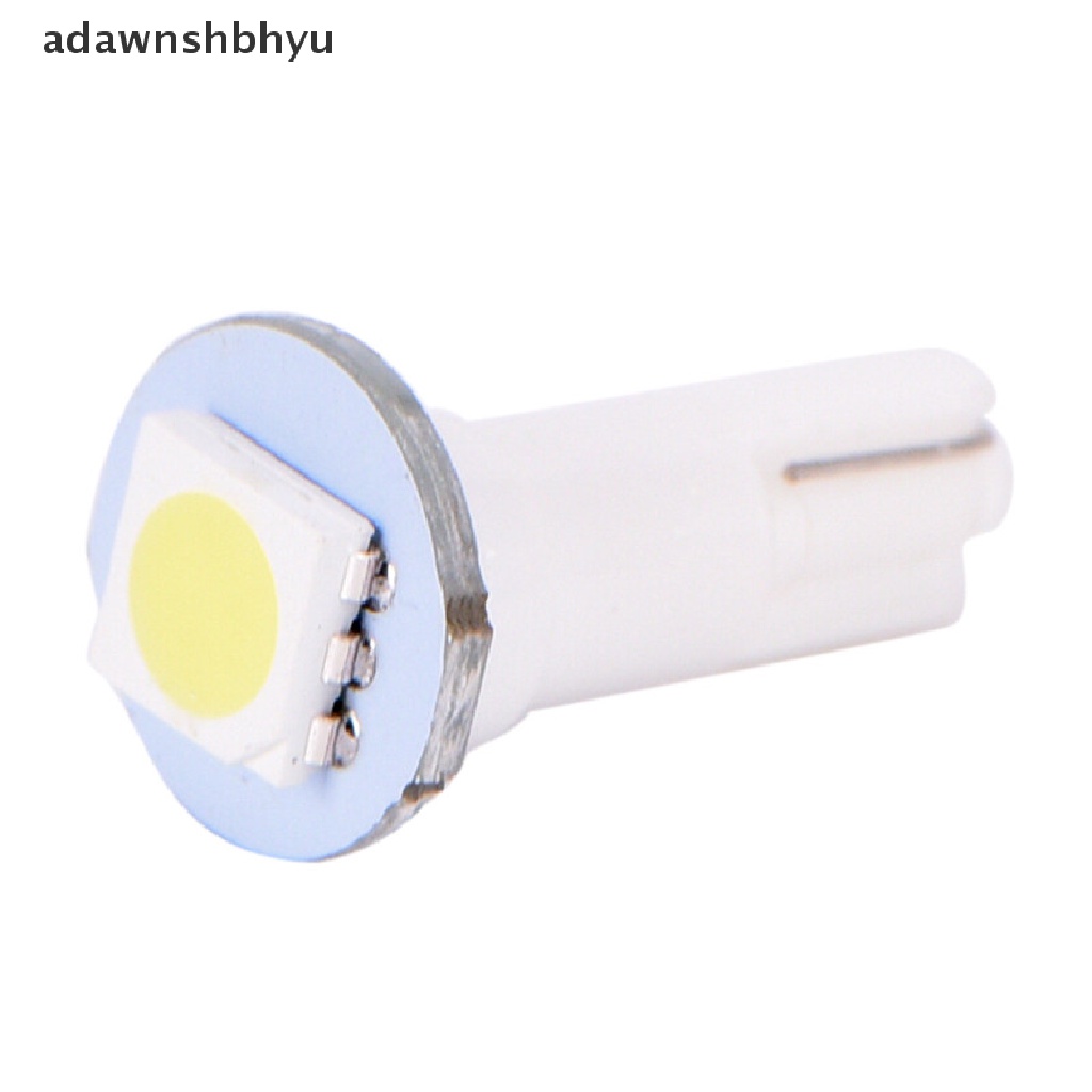Adawnshbhyu 10Pcs T5 5050panel Instrumen LED Cluster Dash Light Bulb Twist Socket