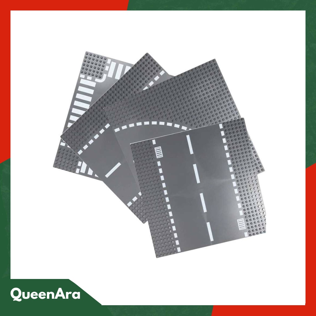 KACUU Base Plate LEGO Building Blocks 25.6 x 25.6 cm - KA-EN-21