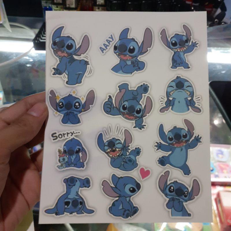 

Stiker Stitch Disney