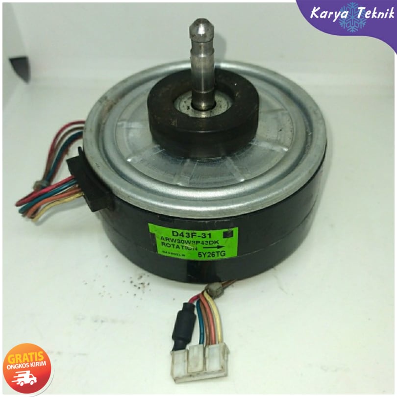 DINAMO BLOWER MOTOR FAN INDOOR AC DAIKIN DC 2PK