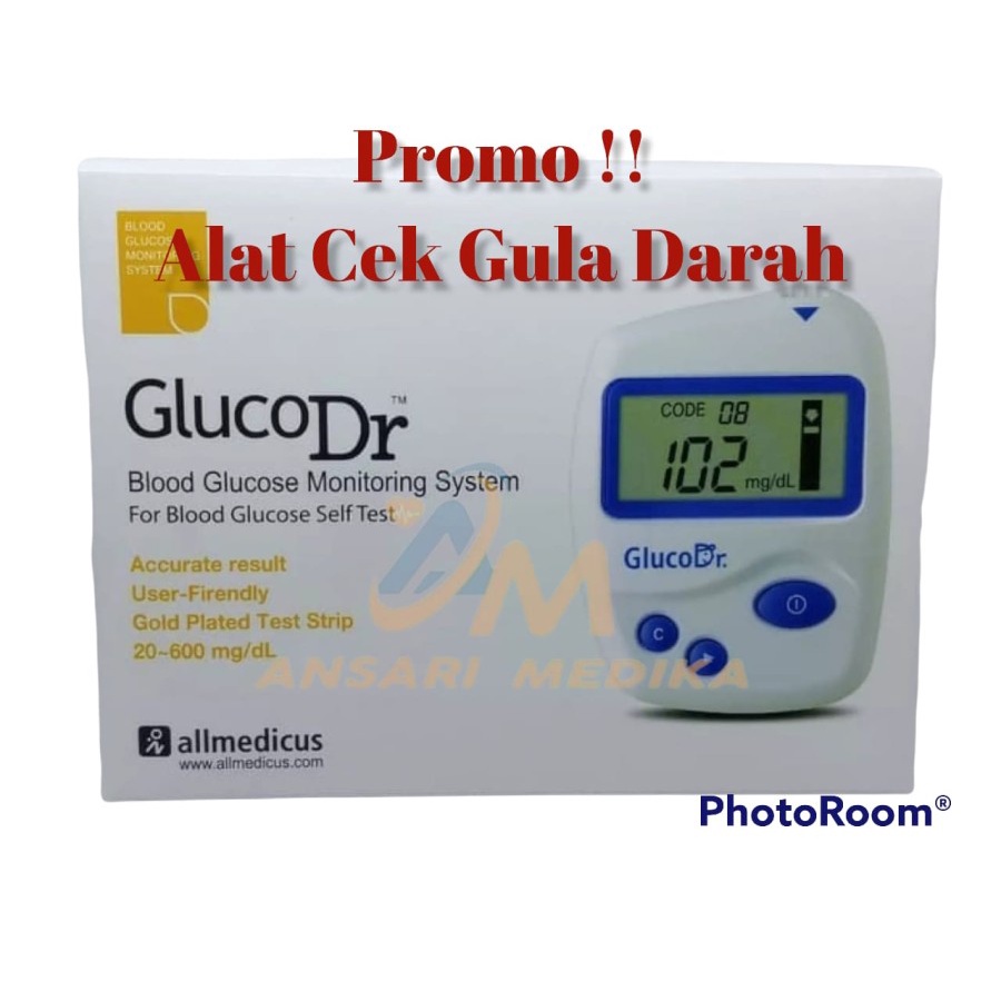 Jual Alat Gluco Dr Bio Sensor Gluco Dr Bio Sensor Alat Cek Gula Darah Glucodr Bio Sensor Agm