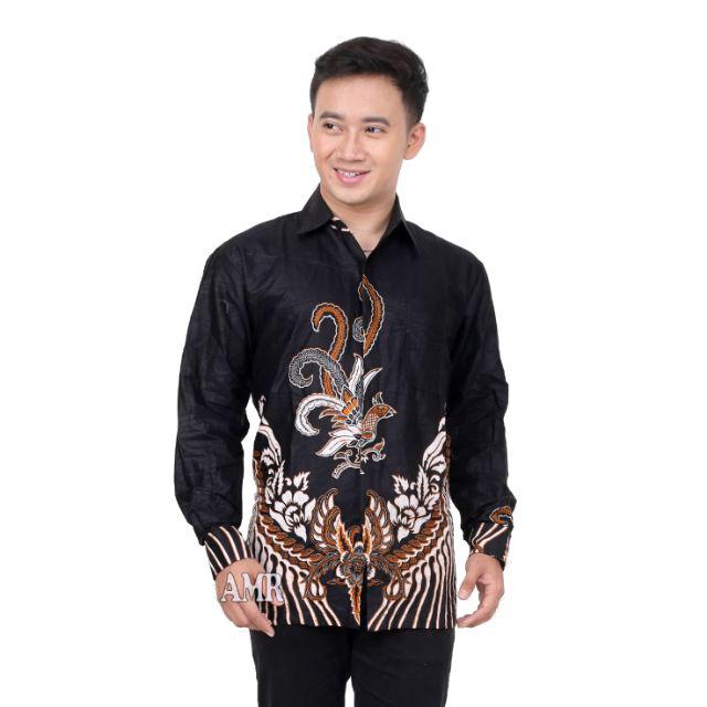 Baju Batik Pria Gus Azmi Syubbanul Muslimin Batik Katun Halus Hadroh Azzahir Hilwa Ala Santri Modern-kemeja ayam