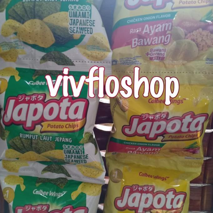 

Promo Awal tahun Keripik Kentang Japota (Renceng isi 10 pcs) Promo Awal tahun