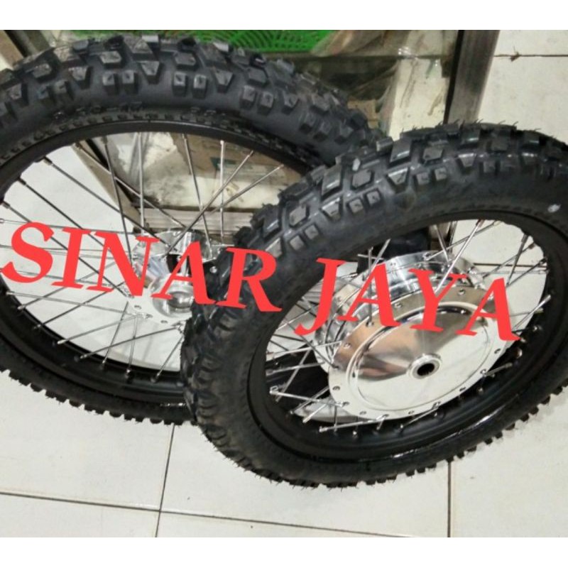 Velg set cros - trail ring 14 mio mio j xride xeon mio m3 Vario110 Beat Scoopy Vario125 vario150