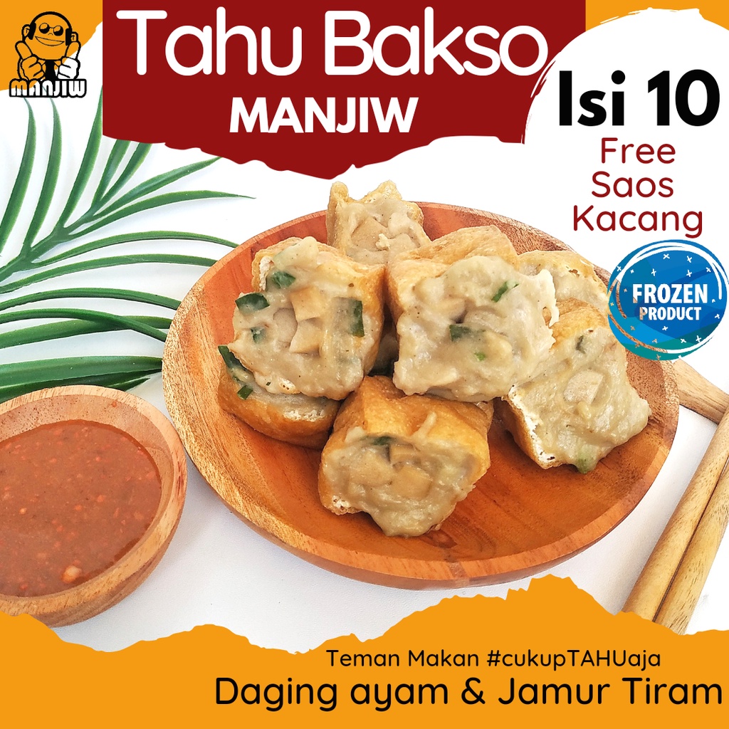 

FROZEN TAHU BAKSO ISIAN DAGING AYAM DAN JAMUR TIRAM HOMEMADE TANPA PENGAWET DAN 100% HALAL