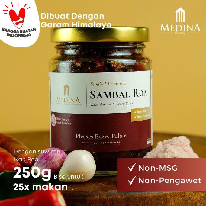 

BARU Sambal Roa Autentik Khas Manado (250gr) - Medina Catering