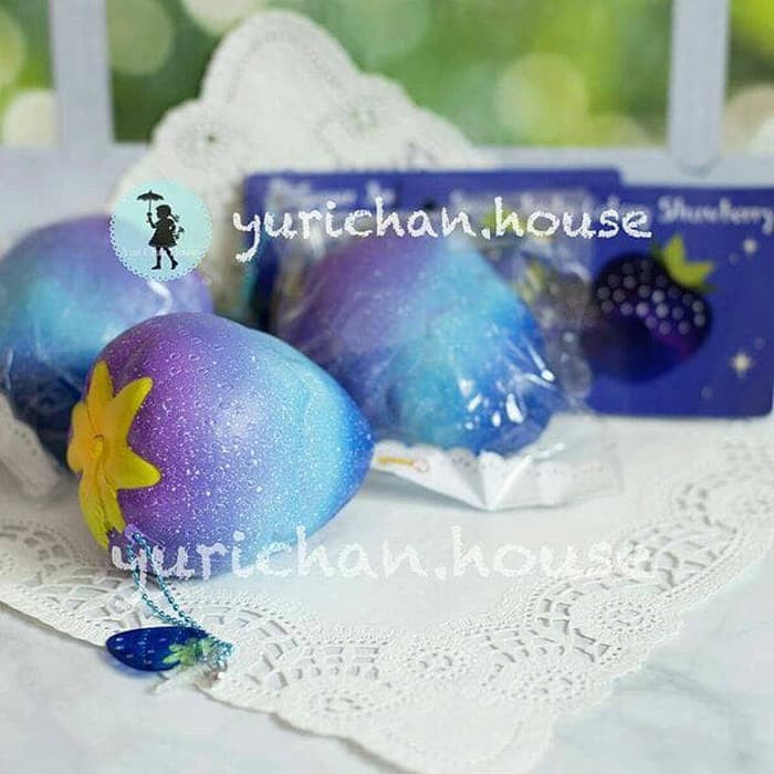 SQUISHY JUMBO GALAXY STRAWBERRY by PUNIMARU original licensed