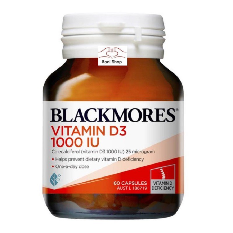 Blackmores Vitamin D3 1000 IU 60 Caps Vitamin Tulang Sendi Blackmores Vitamin D3 1000 IU 60 Caps Vitamin Tulang Sendi