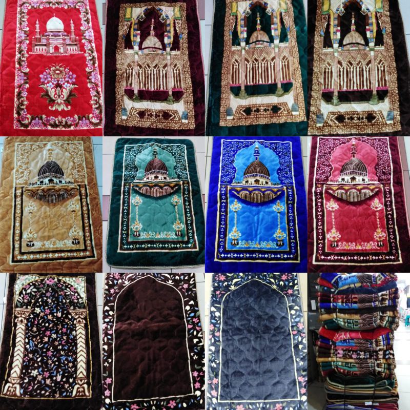 Sajadah Bulu Tebal Halus - Sajadah Busa - Sajadah Tebal
