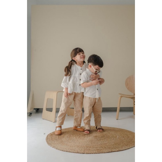 BAGGY CHINOS PANTS - Promo 8.8 Celana Panjang Anak Stretch Unisex