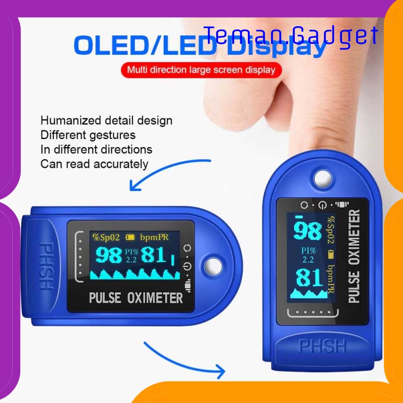 TG-FE341 ABCMASK ALAT PENGUKUR DETAK JANTUNG KADAR OKSIGEN OXIMETER - AB01PO