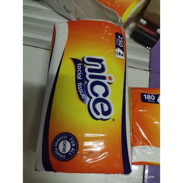 TISU NICE 250 SHEET *6 PACK.SAMEDAY/INSTANT