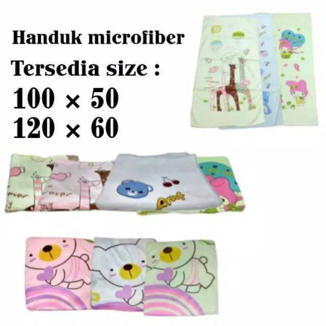 Handuk Microfiber Bayi Lembut Murah Berkualitas SNI