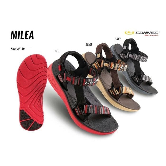 CONNEC MILEA Sepatu Sendal Sandal Gunung Hiking Wanita Cewek Women -