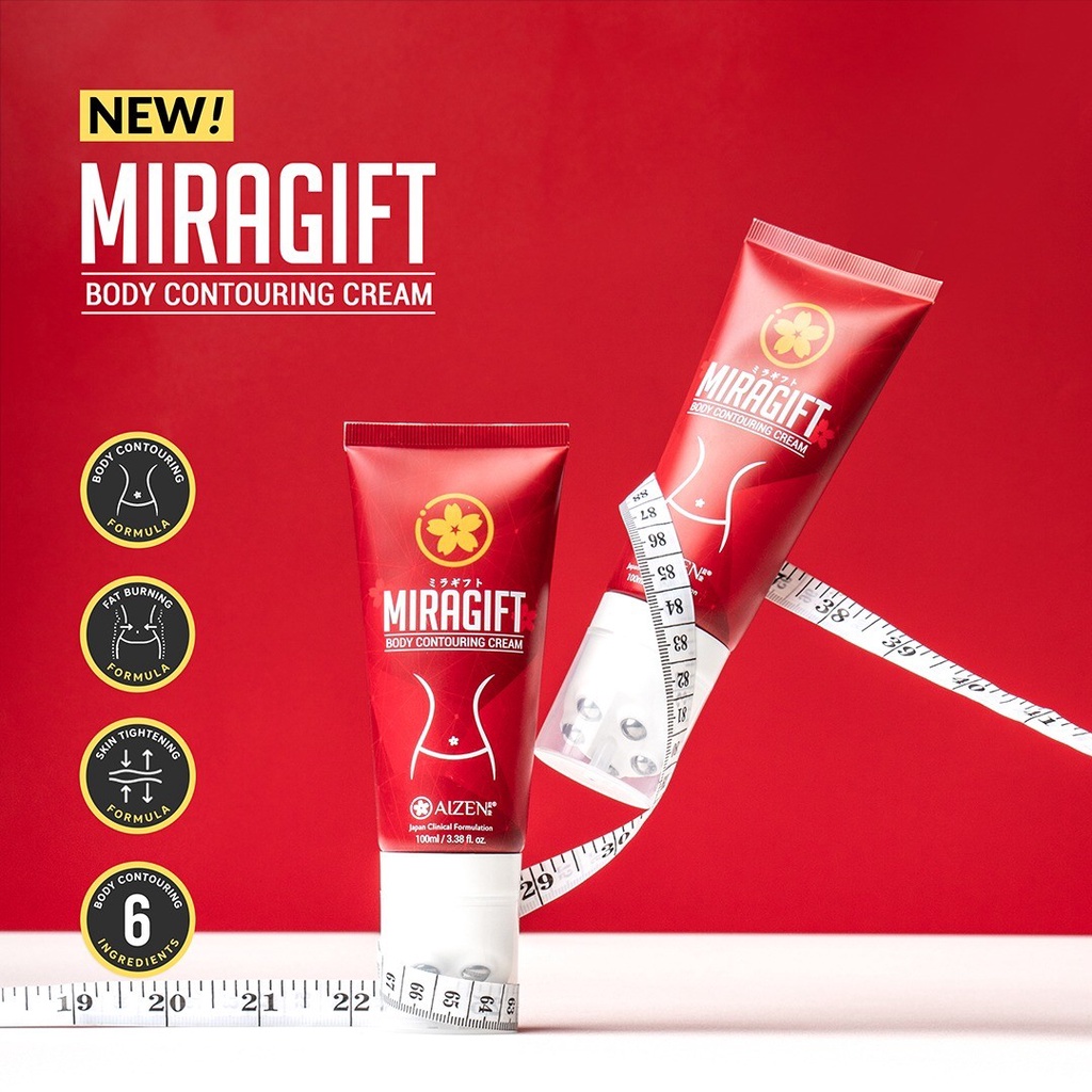 Aizen Miragift Body Contouring Cream - Krim Pelangsing Slimming Cream