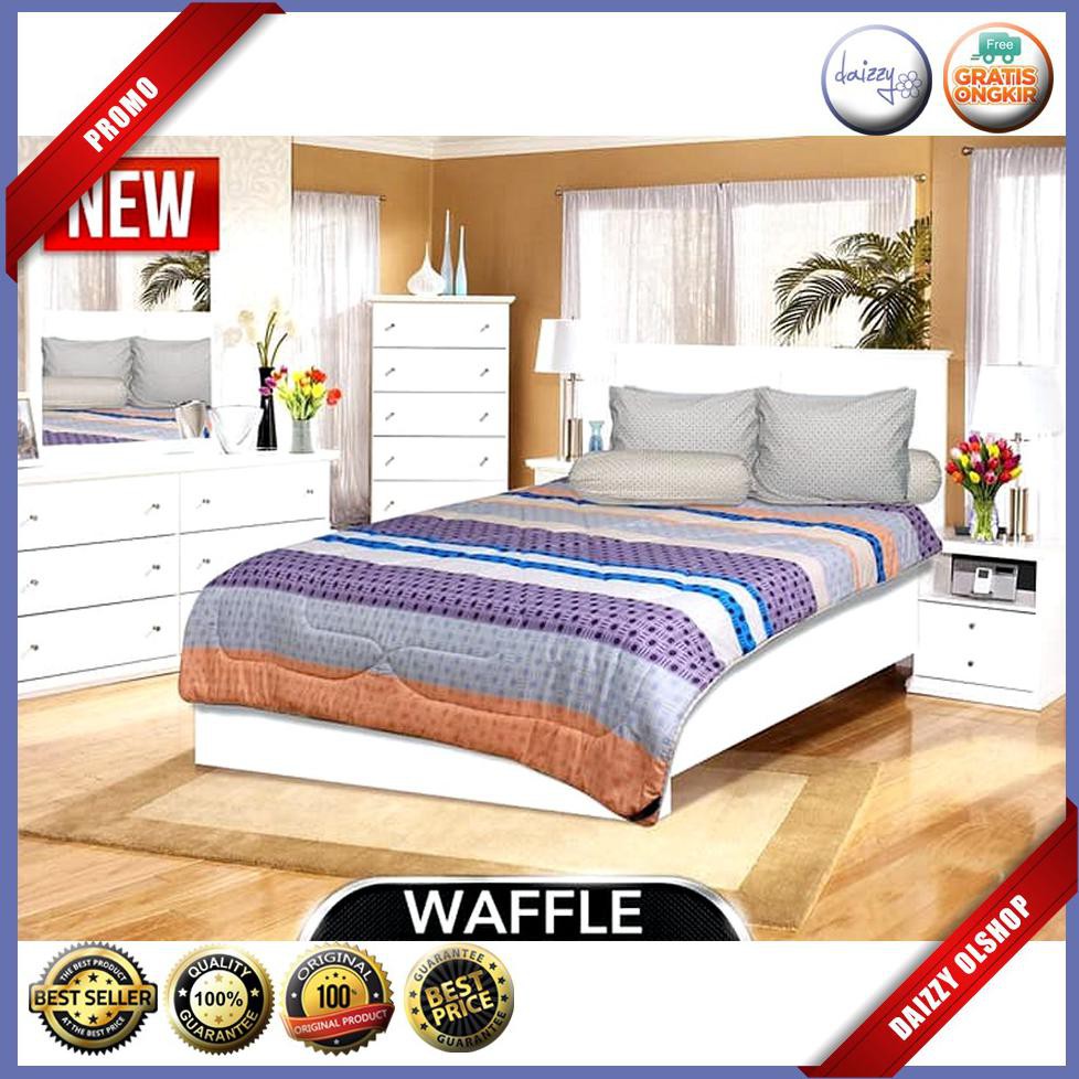 SPREI ALL NEW MY LOVE 180 x 200 WAFFLE TINGGI 30 KING SIZE BMSB75