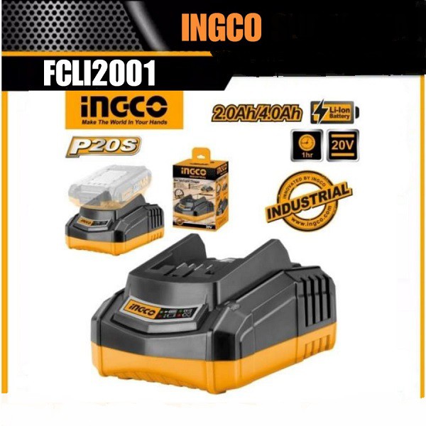 Ingco Fast Intelligent Charger Ingco