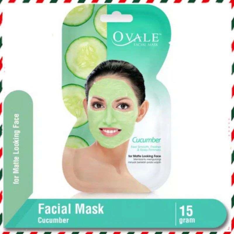 Ovale Masker Sachet 15gram