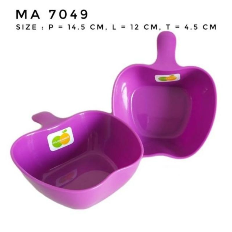 Mangkok apel kecil MA 7049 golden sunkist
