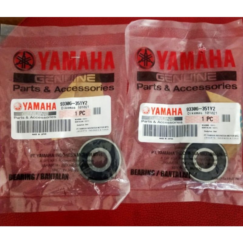 BEARING LAHER GIR GIGI RASIO TENGAH MIO M3 SOUL GT 125 MIO Z ASLI ORI YAMAHA 93306 351Y2