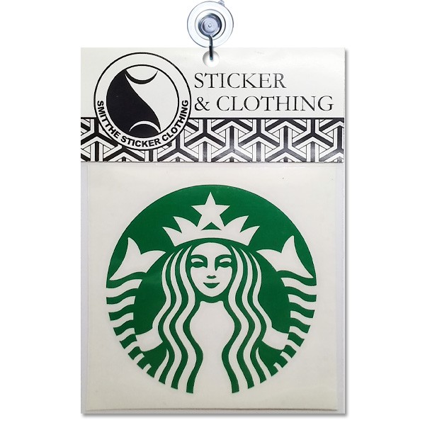 Stiker Starbucks Logo Sbux Siren Mermaid Cutting Sticker