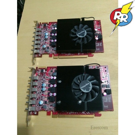 VISIONTEK AMD RADEON HD 7700 SERIES VT 7750 2 GB 128 Bit DDR5 mantap 5 port Display