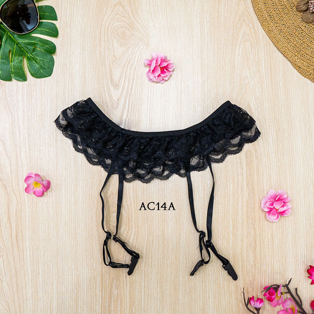 [SIAP KIRIM] GARTER BELT SABUK PAHA SEXY LINGERIE LACE HITAM AC14A